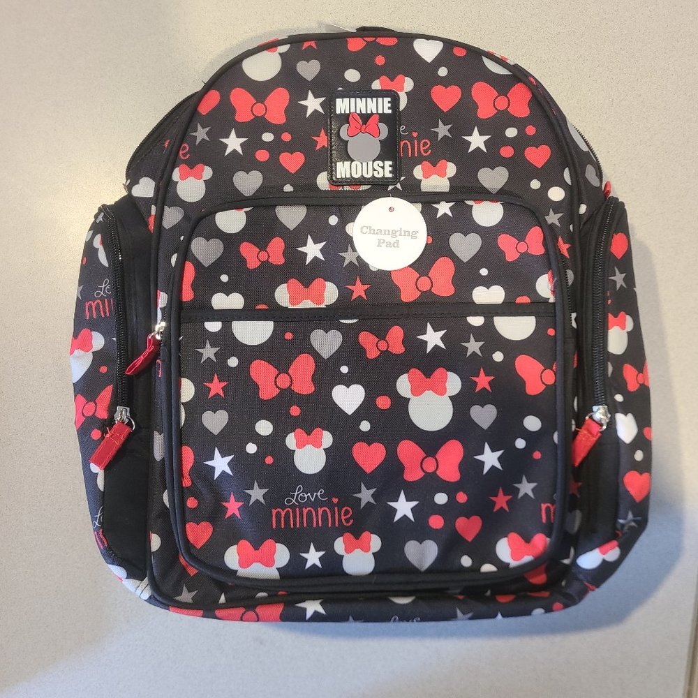 New Disney Minnie Mouse Diaper Bag